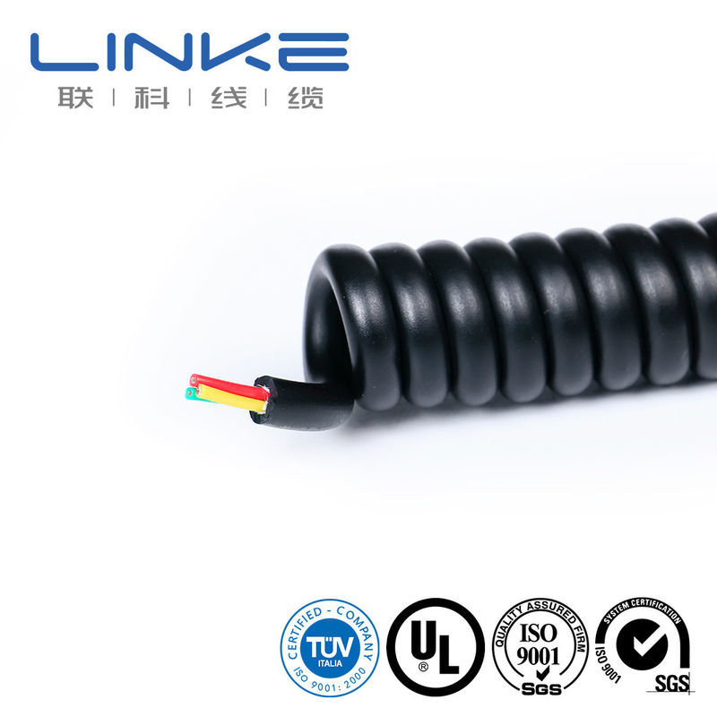 Cable de mola de cobre com 300-600V de tensão nominal e materiais de isolamento personalizáveis