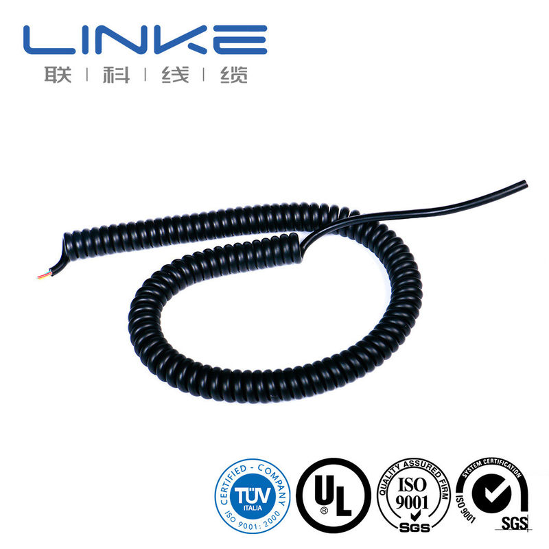 Cable de mola de cobre com 300-600V de tensão nominal e materiais de isolamento personalizáveis