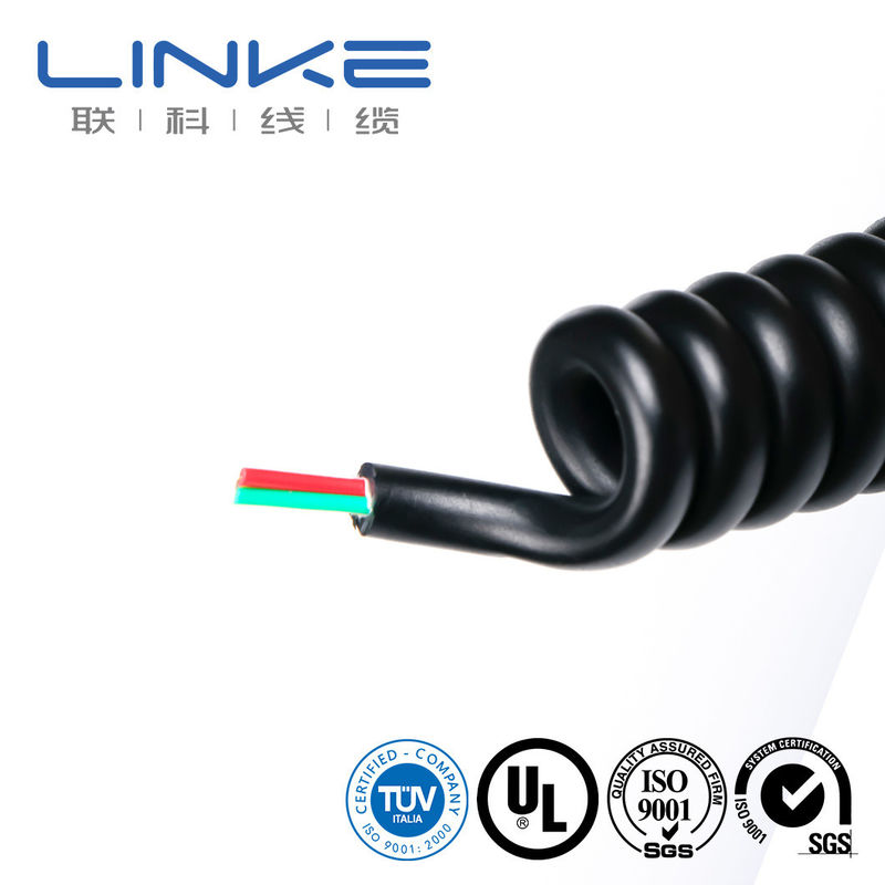 Cable de mola de cobre com 300-600V de tensão nominal e materiais de isolamento personalizáveis