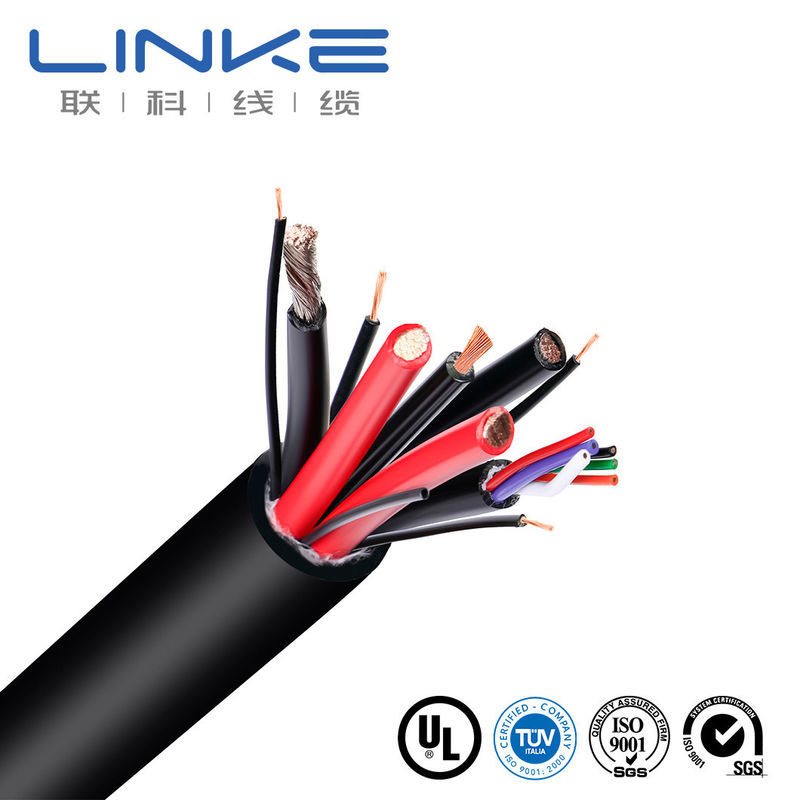 Alta flexibilidade Resistente à água Cable de cadeia de arrastamento de cobre multi-núcleo personalizável