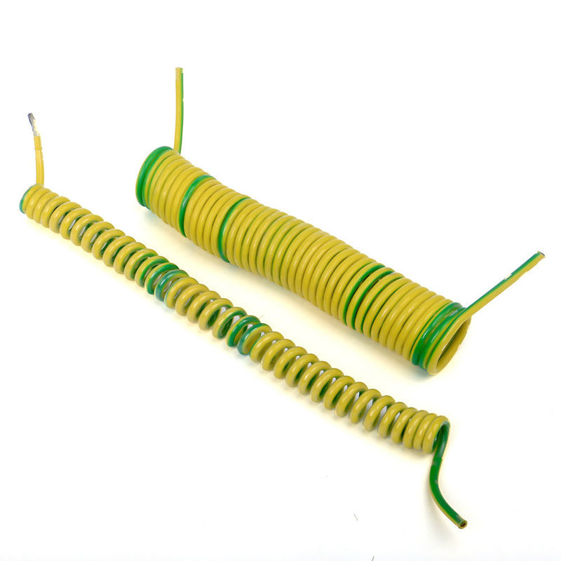 PUR Silicone Cabos de Baixa Tensão em espiral em espiral CCC Certificado para Robô