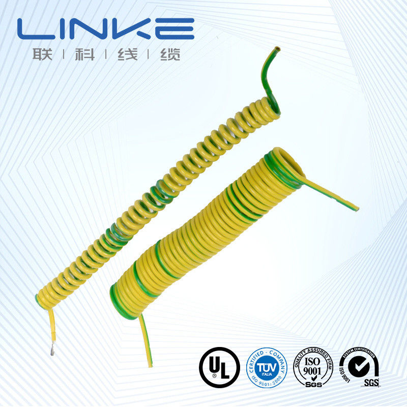 PUR Silicone Cabos de Baixa Tensão em espiral em espiral CCC Certificado para Robô