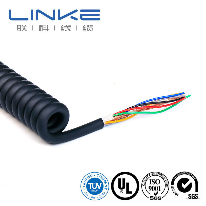 Cable de mola de múltiplos núcleos para LED ODM e pacote de automóveis Peso bruto 30.000kg