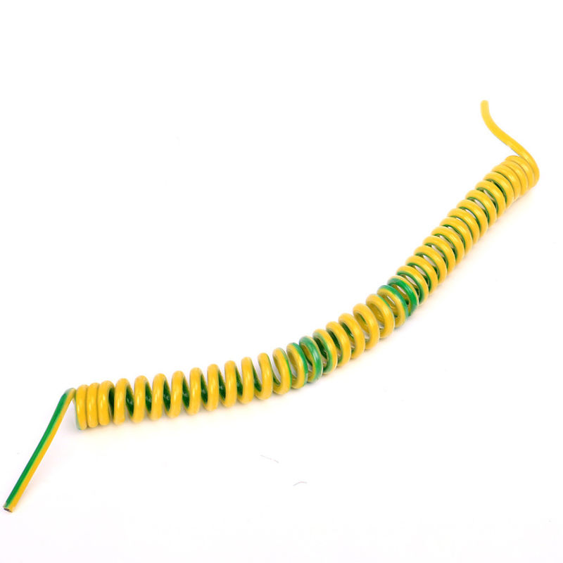 Material da bainha PVC 2-10 núcleos Retardante de Chama Espiral de Primavera Cable de Alimentação para Equipamentos Eletrônicos