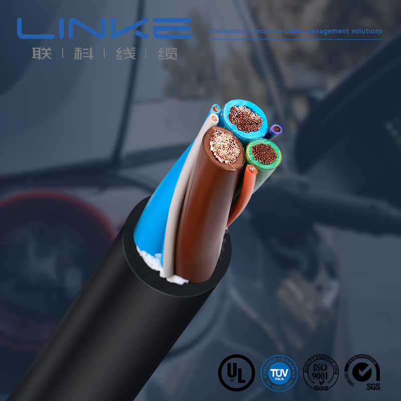 Cabo de Carregamento para Veículos Elétricos de Cobre 600V 16A para Carregamento Rápido AC
