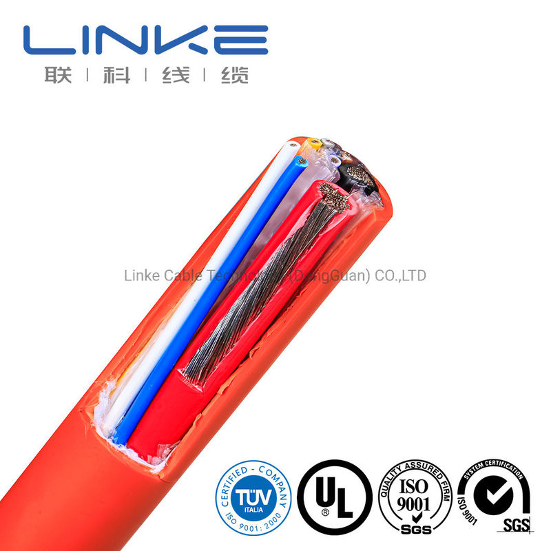 Arnês de fiação de sinal personalizado com fio de cobre aquecido nu flexível e ampla faixa de temperatura para aplicações automotivas