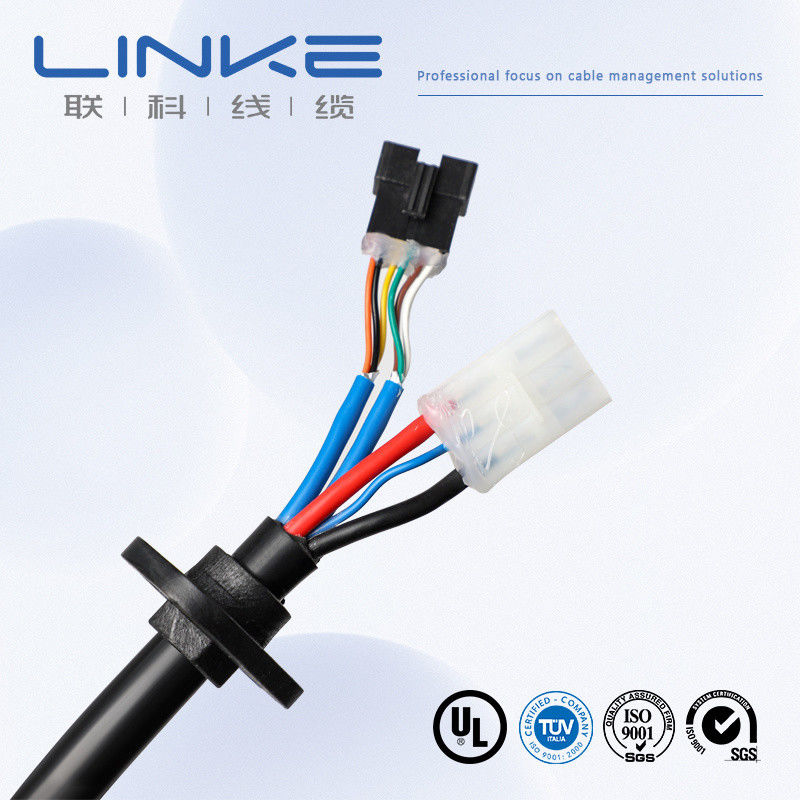 Chicote de cabos de controle tipo interface SATA/SATA para carro sem motorista com jaqueta de silicone