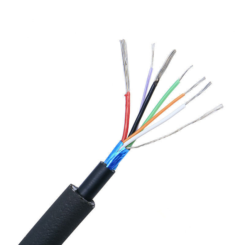 Linha de flutuação, Linha de controle de flutuação, cabo ROV, cabo de detecção subaquática Linha de personalização de cabo de câmera subaquática