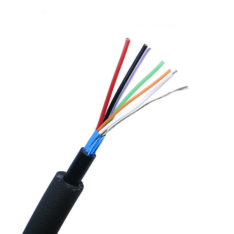 Linha de flutuação, Linha de controle de flutuação, cabo ROV, cabo de detecção subaquática Linha de personalização de cabo de câmera subaquática