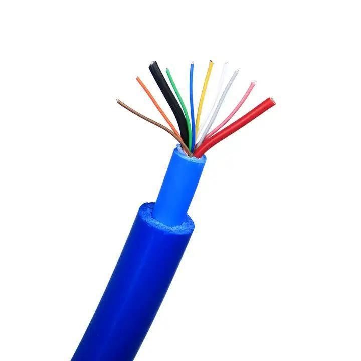 Cabos flutuantes de núcleo de fio de lata com tampa TPE e tensão nominal de 300 V para aplicações subaquáticas