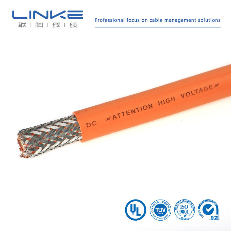 Linha de armazenamento de energia de alta tensão Cabo XLPE isolado com material de revestimento de PVC Cabo de carregador EV
