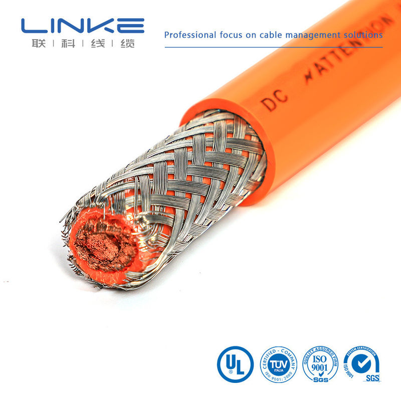 Linha de armazenamento de energia de alta tensão Cabo XLPE isolado com material de revestimento de PVC Cabo de carregador EV