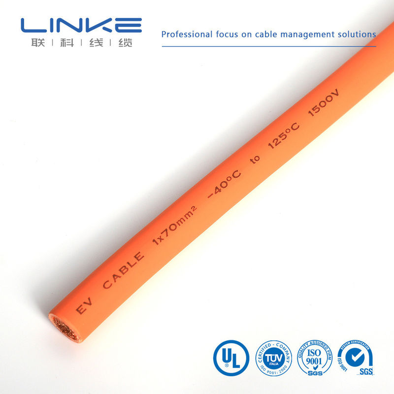 Linha de armazenamento de energia de alta tensão Cabo XLPE isolado com material de revestimento de PVC Cabo de carregador EV