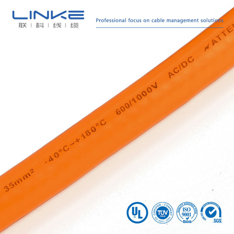 Linha de armazenamento de energia de alta tensão Cabo XLPE isolado com material de revestimento de PVC Cabo de carregador EV