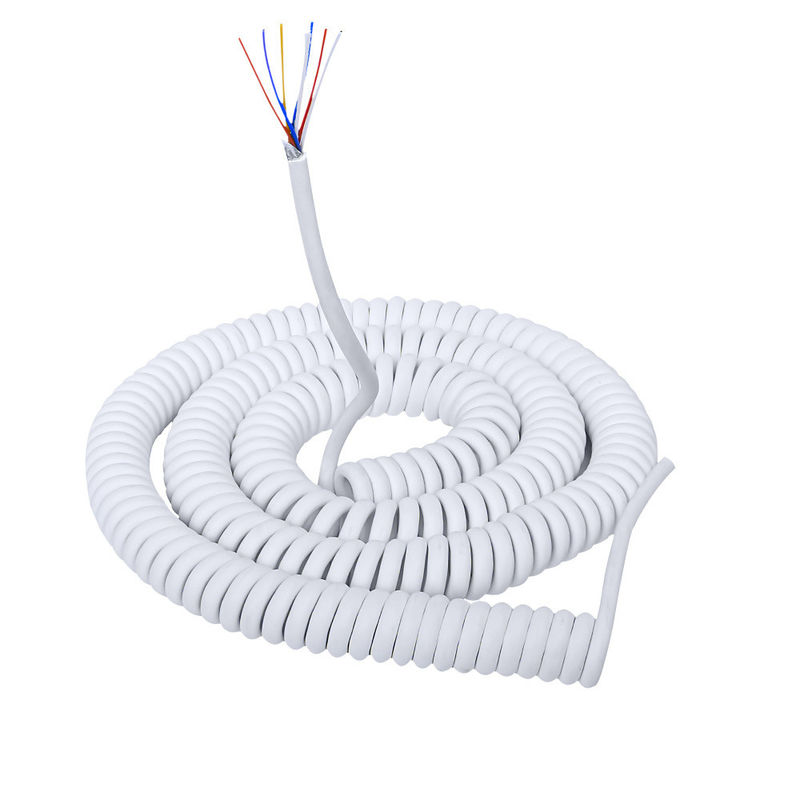 Cabos de baixa e média tensão de PVC isolados de fios de lata de ressaca Cabos elétricos em espiral