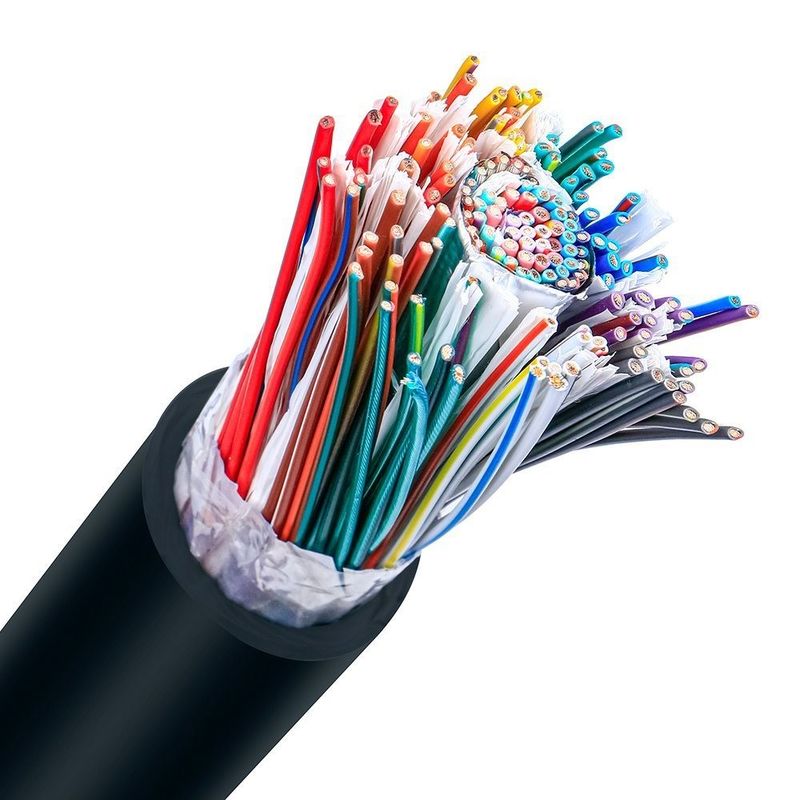 Cabo de Controle Industrial Certificado UL de Alta Temperatura, Classificação 600V, Fio de Cobre Térmico para Aplicações Industriais