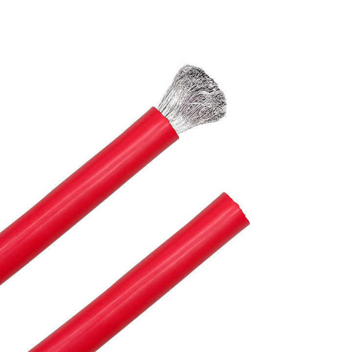 Overhead 18AWG Alta Temperatura Flexível Soft Silicone Elétrico Retardante de Chama Uso de bateria de lítio de nova energia