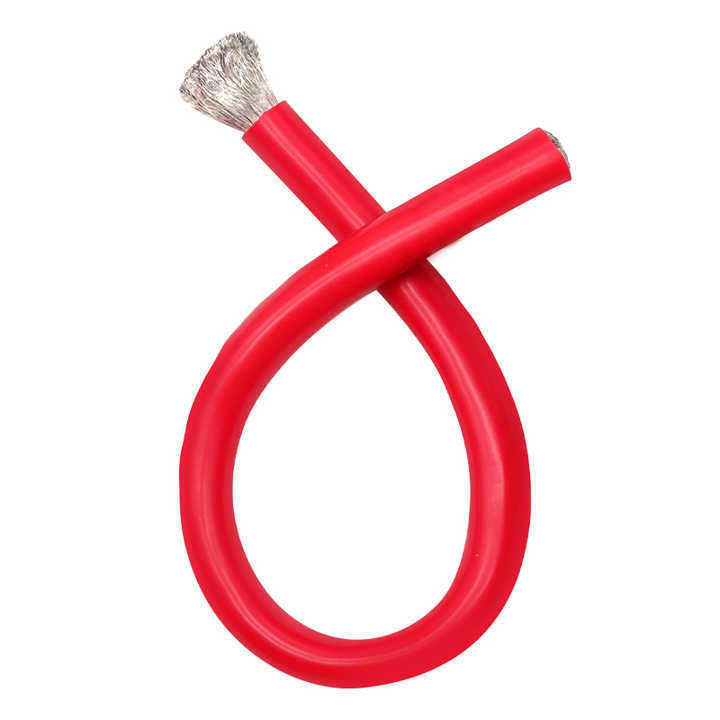 Overhead 18AWG Alta Temperatura Flexível Soft Silicone Elétrico Retardante de Chama Uso de bateria de lítio de nova energia