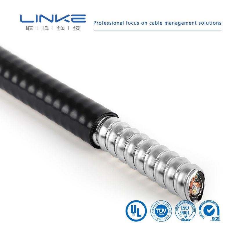 Cable de energia de baixa tensão de cobre blindado PVC isolado para cabo blindado subterrâneo industrial