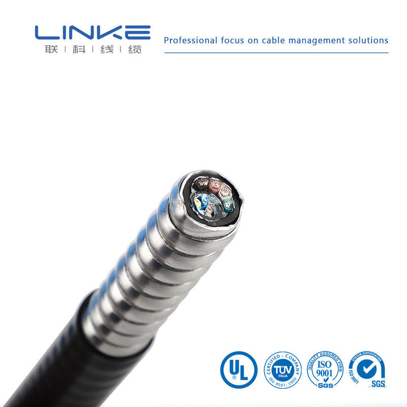 Cable de energia de baixa tensão de cobre blindado PVC isolado para cabo blindado subterrâneo industrial