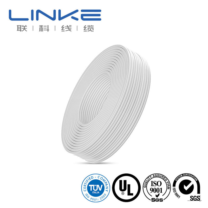 Cabo RVV de 4 núcleos 300/500V com isolamento em PVC e condutor de cobre para controle industrial e automação