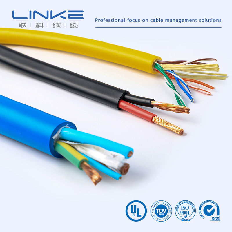 60227 IEC 06 RV PVC Cable de controlo industrial de núcleo de cobre isolado 300V/500V