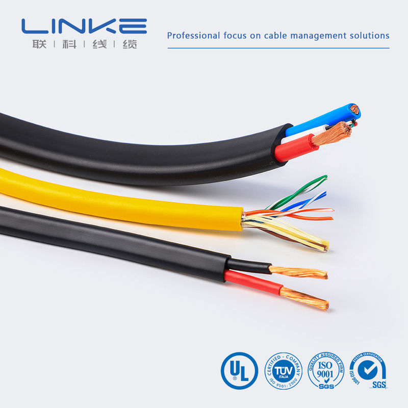 Cabos de controlo industrial isolados de cobre mole e PVC 60227 IEC 52 53rvv Cabos de controlo multi-núcleo