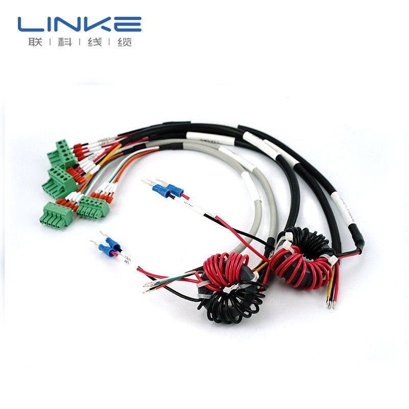 Multi Leads Cable ECG ECG de cobre enlatado para monitoramento de sinal de alta tensão médica