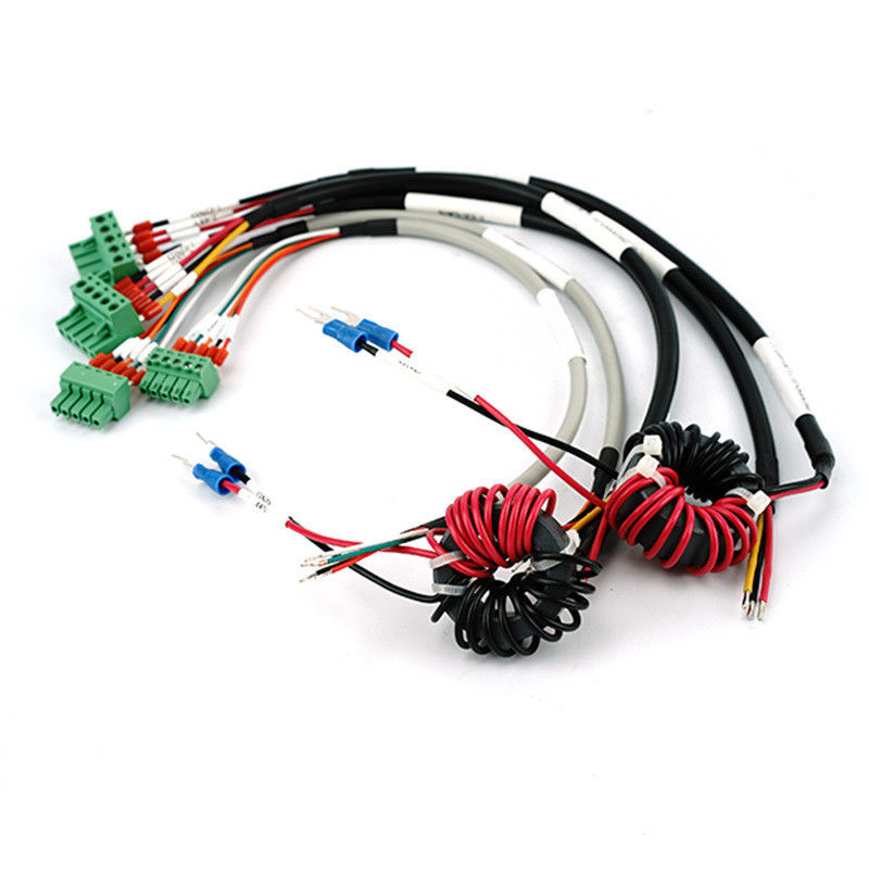 Multi Leads Cable ECG ECG de cobre enlatado para monitoramento de sinal de alta tensão médica