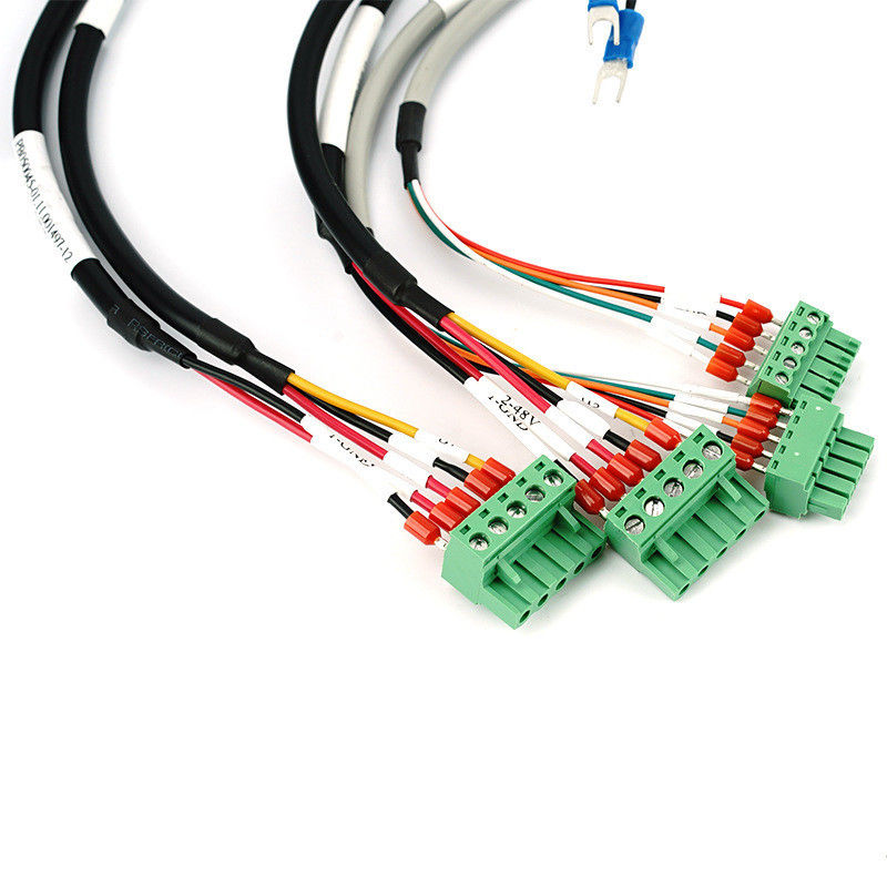 Multi Leads Cable ECG ECG de cobre enlatado para monitoramento de sinal de alta tensão médica