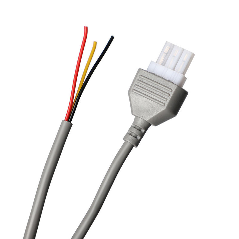 Consumíveis Médicos 9pin Finger Clip SpO2 Sensor Cable Harness do Paciente Alta Tensão