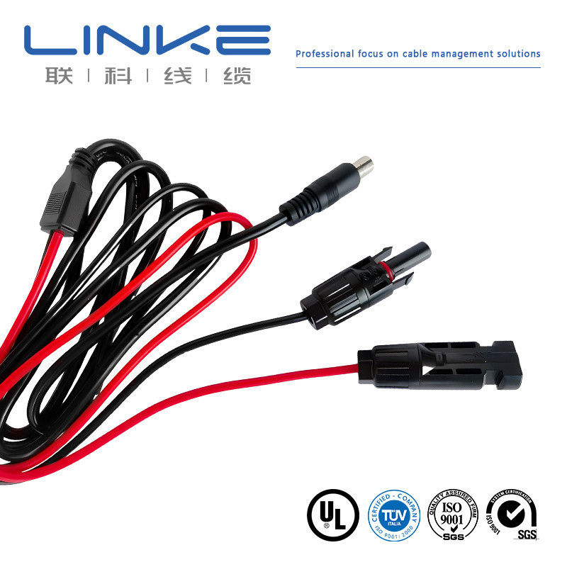 Conector solar de bainha XLPE Cabo fotovoltaico DC para baterias de armazenamento de energia