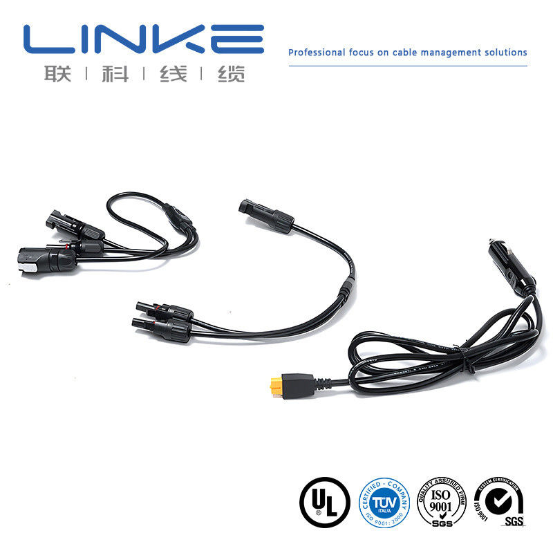 Conector solar de bainha XLPE Cabo fotovoltaico DC para baterias de armazenamento de energia