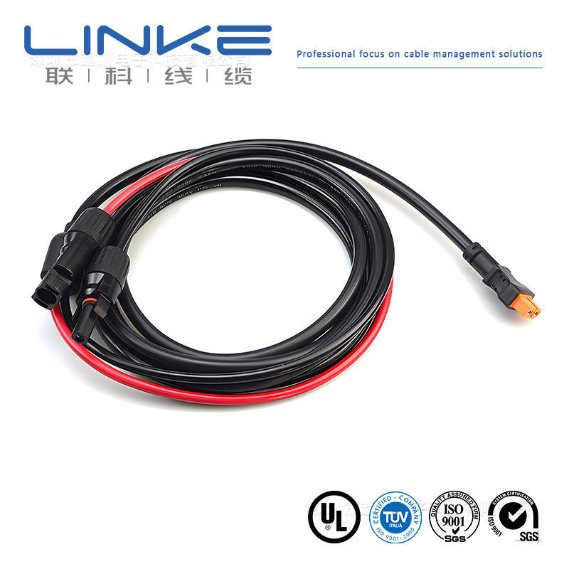 Conector solar de bainha XLPE Cabo fotovoltaico DC para baterias de armazenamento de energia