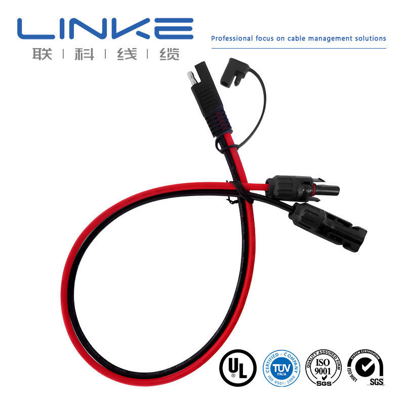 Conector solar de bainha XLPE Cabo fotovoltaico DC para baterias de armazenamento de energia