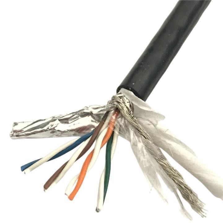Cable de rede de cobre de alta flexibilidade composto Cat 5 personalizado para estação de energia