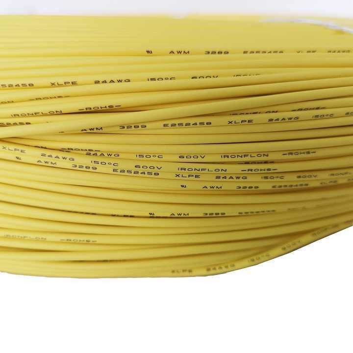 UL3289 24AWG Cabos de alimentação fios elétricos abastecimentos cabo 2,5 mm de cobre de calor fio automotivo EV bateria arnês
