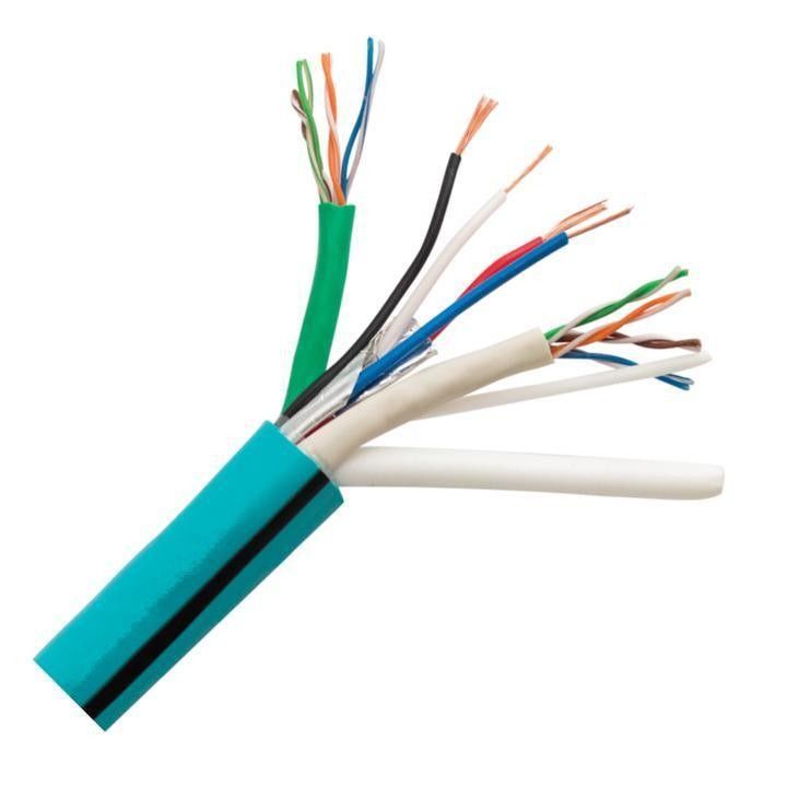 Cabo coaxial de cobre nu 750hm 100 metros cabo Rg174 com camisa de PVC de corrente 300V