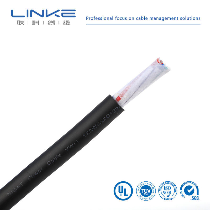 Cabos automotivos de cobre enlatados de dupla blindagem de alta tensão para aplicações de baixa e média tensão