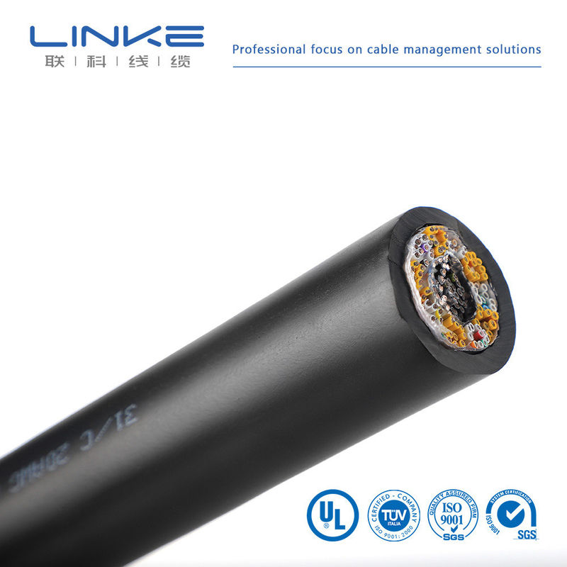 Cable de alimentação eléctrico de PVC XLPE de silicone isolado UL 2464 Multi Core Personalizavel