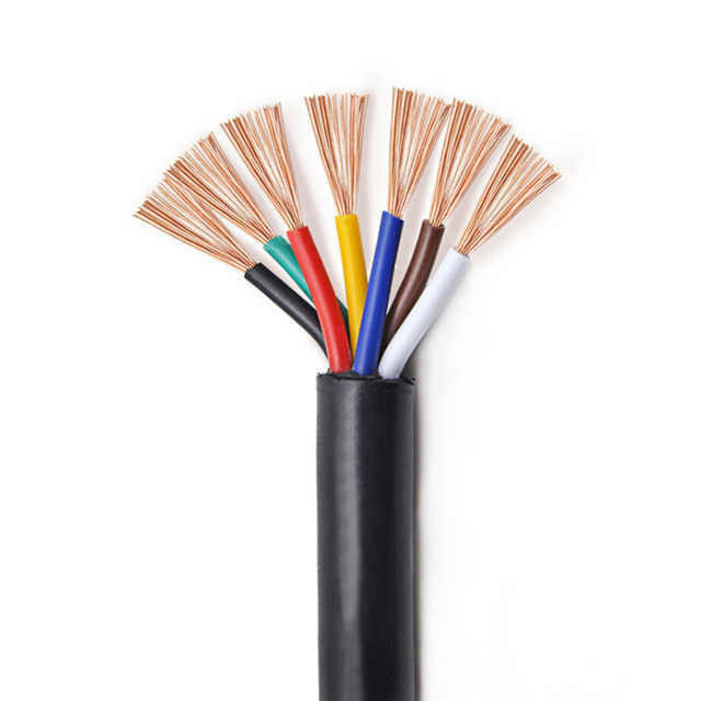 Cabos elétricos de controle de linha de cabo de fio resistente à flexão de cobre enlatado 2 3 núcleo 0,1-450mm2 Especificações e durável