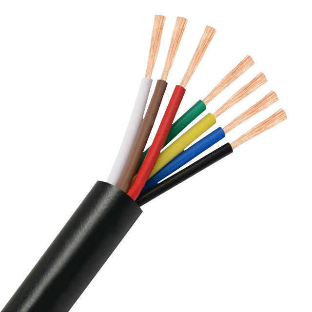 Cabos elétricos de controle de linha de cabo de fio resistente à flexão de cobre enlatado 2 3 núcleo 0,1-450mm2 Especificações e durável