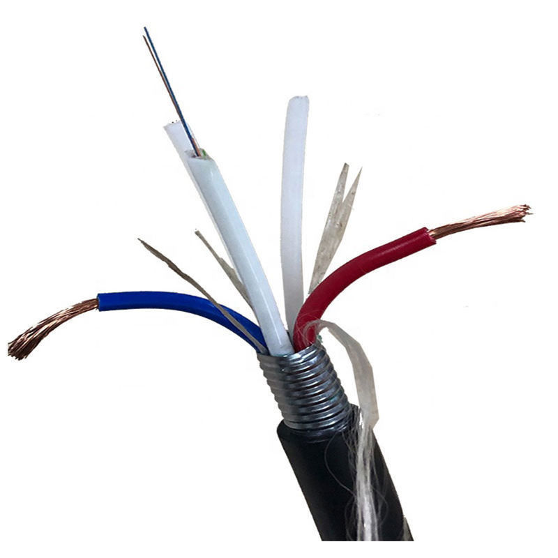 Cable de controlo de acesso de revestimento de PVC com múltiplos núcleos flexíveis