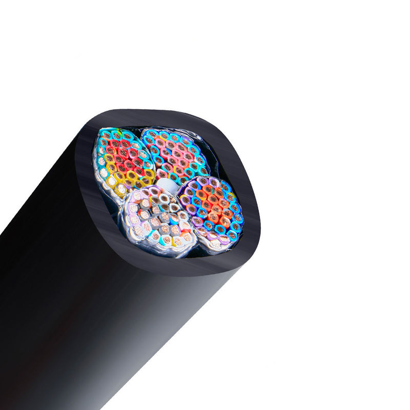 Material de isolamento de PVC ISO9001 Multi Core Shield Control Cable UL2464 Cable Elétrico