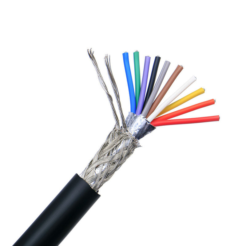 Material de isolamento de PVC ISO9001 Multi Core Shield Control Cable UL2464 Cable Elétrico