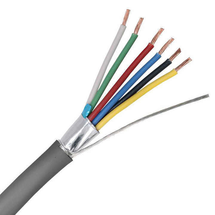 300V 500V Multi Core PVC Isolamento Industrial Cabo de controlo blando para a Indústria de Máquinas Cabo de arame electrónico