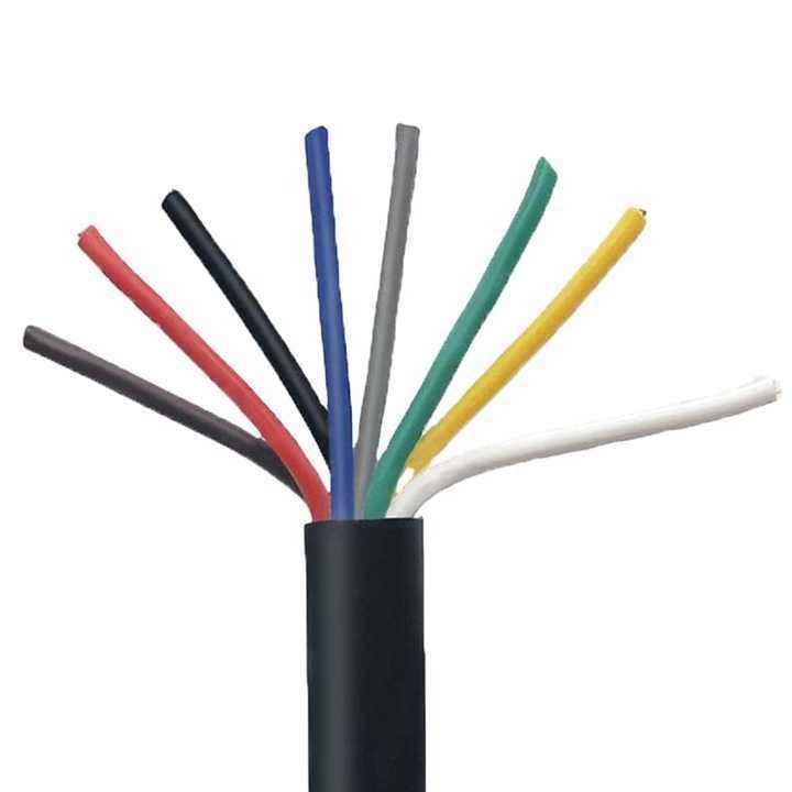 300V 500V Multi Core PVC Isolamento Industrial Cabo de controlo blando para a Indústria de Máquinas Cabo de arame electrónico