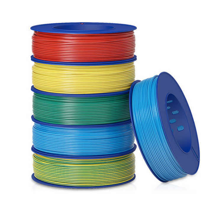Envoltura de PVC 1,5 mm 2,5 mm 6 mm 20 mm Cabos e fios elétricos de cobre