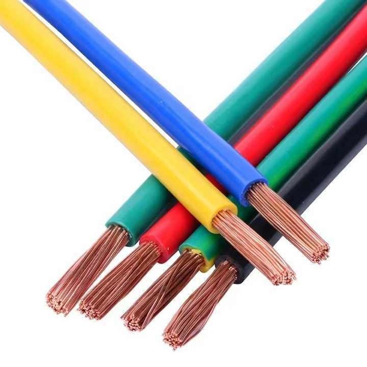 Cabos Elétricos Cabos de cobre Bvr 0,5-16 mm2 Cabos elétricos de casa Cabos elétricos de PVC