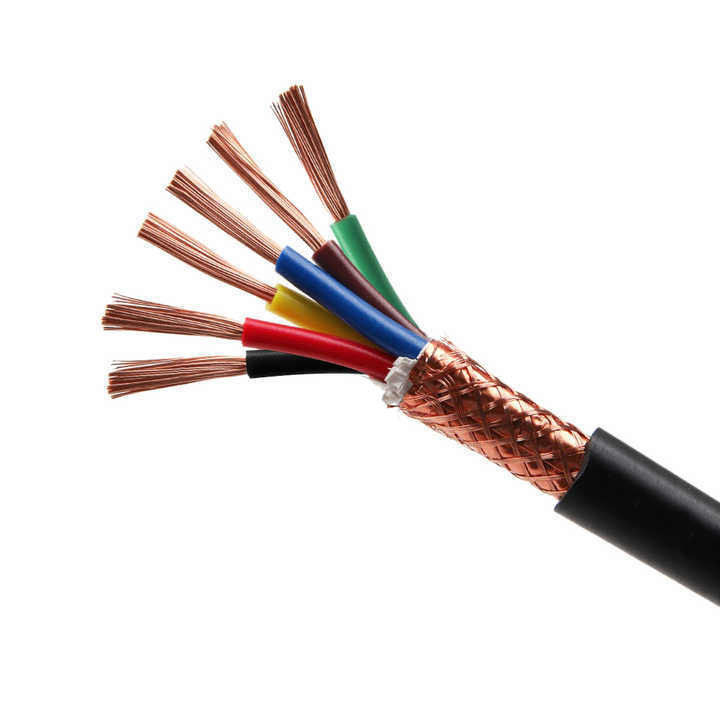 Isolamento de PVC Kvv Cable de fio elétrico 1,5m2 Para múltiplos núcleos
